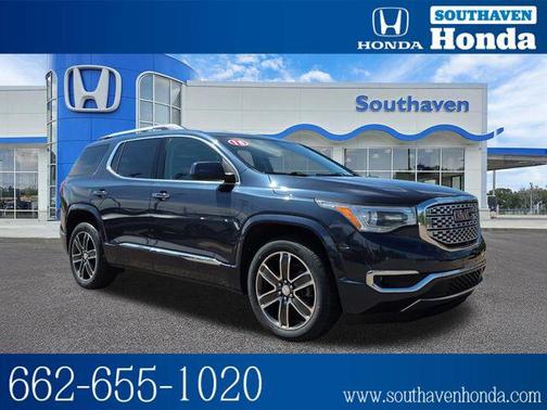 Blue Steel Metallic 2018 GMC Acadia Denali