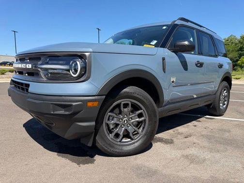 Azure Gray Metallic Tri-Coat 2024 Ford Bronco Sport Big Bend