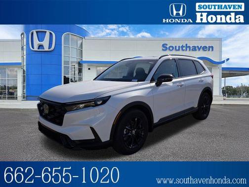 Platinum White Pearl 2026 Honda CR-V Hybrid Sport-L FWD