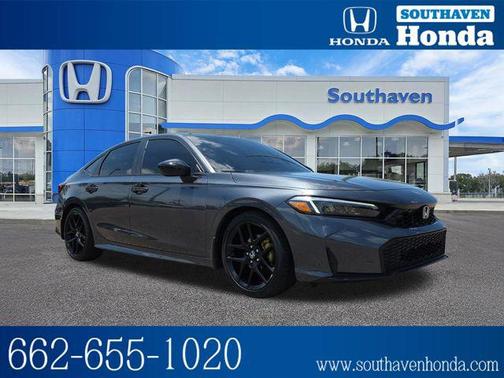 Gray 2026 Honda Civic Sport