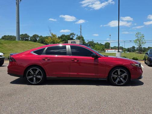 Red Metallic 2024 Honda Accord Hybrid Sport