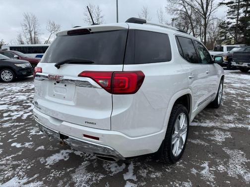 White Frost Tricoat 2017 GMC Acadia Denali