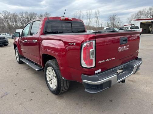 Red 2017 GMC Canyon SLT