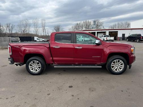 Red 2017 GMC Canyon SLT