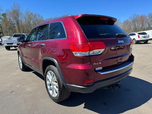 Velvet Red Pearl 2017 Jeep Grand Cherokee Limited