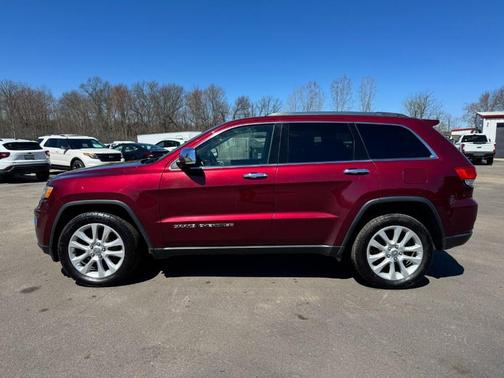 Velvet Red Pearl 2017 Jeep Grand Cherokee Limited