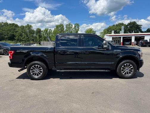 Shadow Black 2018 Ford F-150 XLT