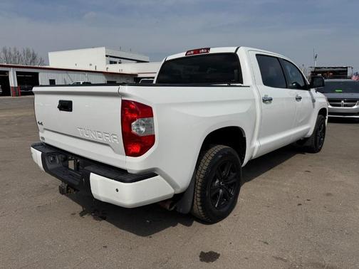 Super White 2016 Toyota Tundra Platinum