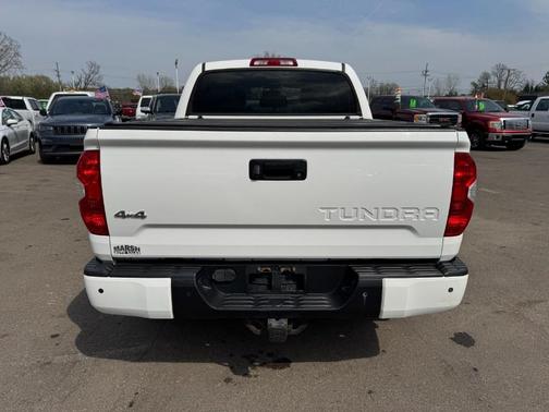 Super White 2016 Toyota Tundra Platinum