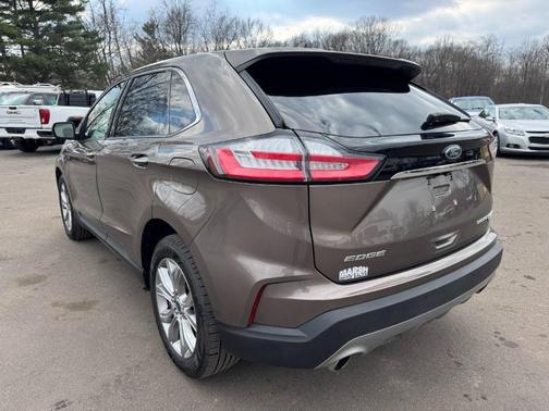 Brown 2019 Ford Edge Titanium