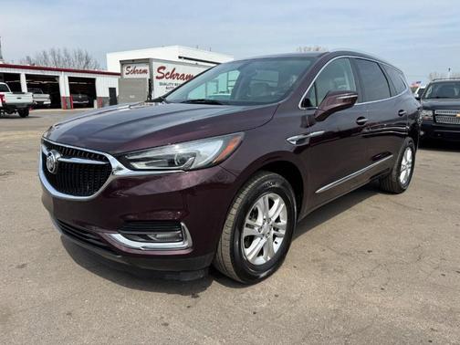 Black Cherry Metallic 2018 Buick Enclave Essence