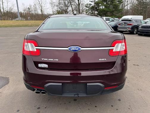 Burgundy 2011 Ford Taurus SEL