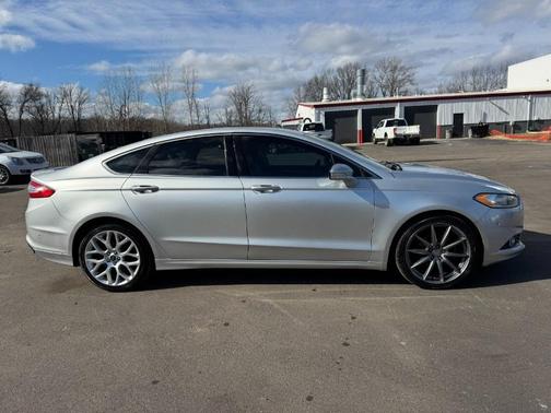 Ingot Silver Metallic 2014 Ford Fusion Titanium