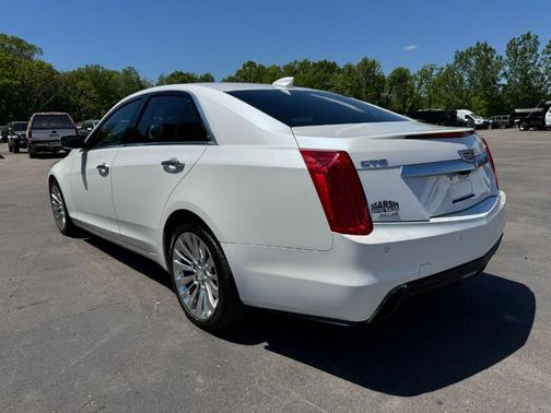 Crystal White Tricoat 2019 Cadillac CTS 2.0L Turbo Luxury