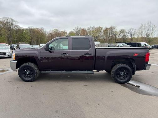 Purple 2008 Chevrolet Silverado 2500 LTZ H/D Crew Cab