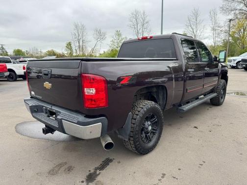 Purple 2008 Chevrolet Silverado 2500 LTZ H/D Crew Cab