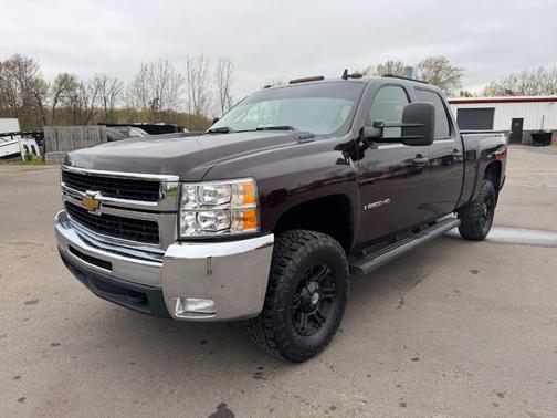 Purple 2008 Chevrolet Silverado 2500 LTZ H/D Crew Cab
