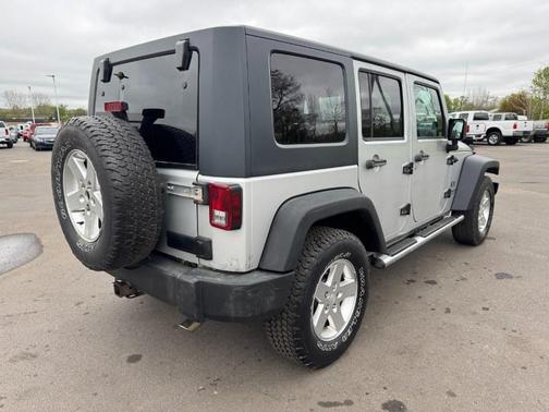Silver 2007 Jeep Wrangler Unlimited X