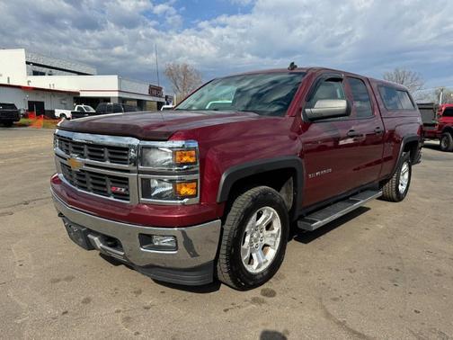 Maroon 2014 Chevrolet Silverado 1500 2LT
