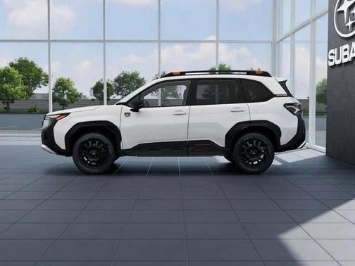 Crystal White Pearl 2026 Subaru Forester Wilderness