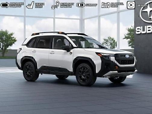 Crystal White Pearl 2026 Subaru Forester Wilderness