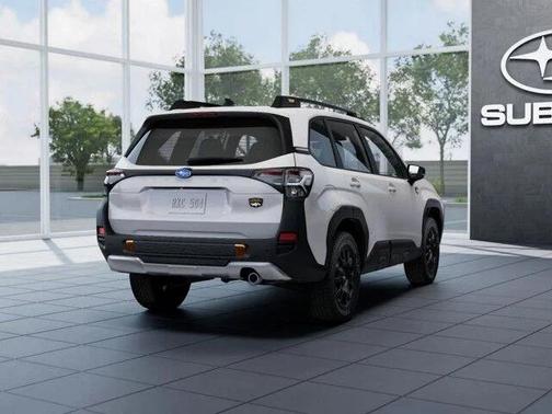 Crystal White Pearl 2026 Subaru Forester Wilderness