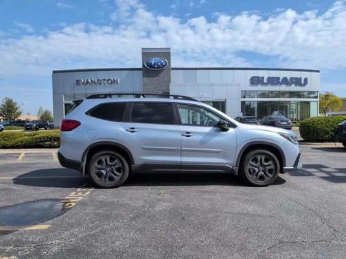 Ice Silver Metallic 2025 Subaru Ascent Onyx Edition Touring 7-Passenger