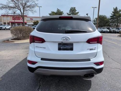 Frost White Pearl 2017 Hyundai Santa Fe Sport 2.0L Turbo Ultimate