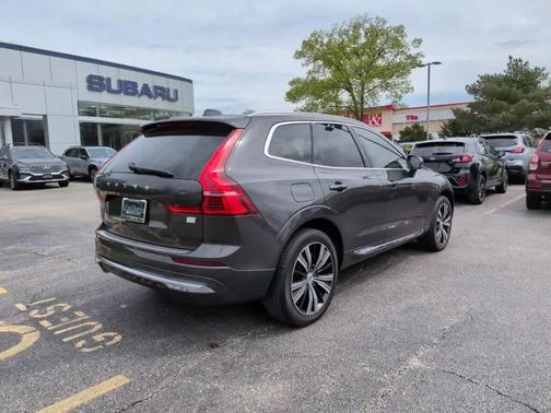 Gray 2023 Volvo XC60 Recharge Plug-In Hybrid T8 Plus Bright Theme