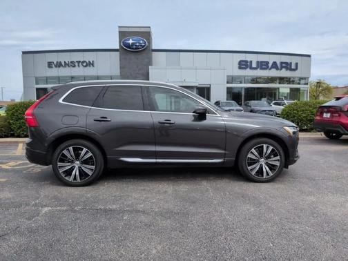 Gray 2023 Volvo XC60 Recharge Plug-In Hybrid T8 Plus Bright Theme