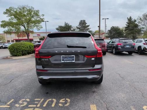 Gray 2023 Volvo XC60 Recharge Plug-In Hybrid T8 Plus Bright Theme