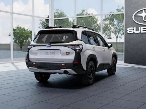 Crystal White Pearl 2026 Subaru Forester Wilderness