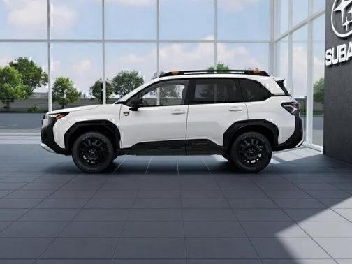 Crystal White Pearl 2026 Subaru Forester Wilderness