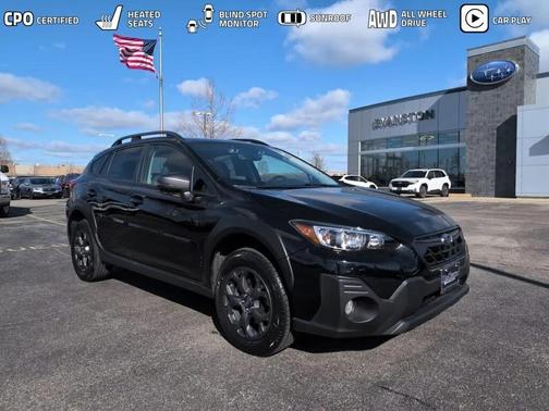 Crystal Black Silica 2021 Subaru Crosstrek Sport