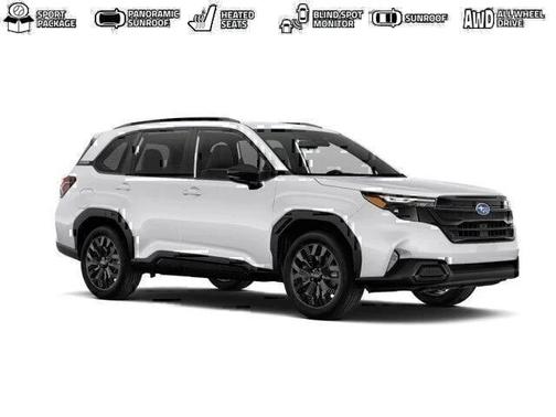 Crystal White Pearl 2026 Subaru Forester Sport