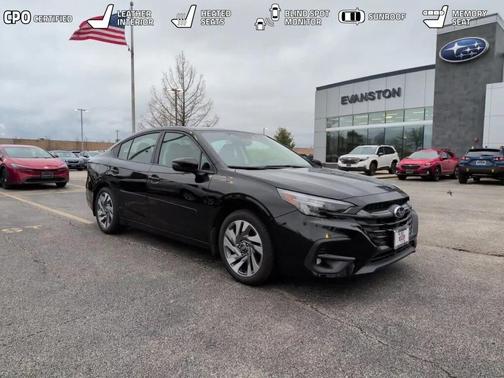 Crystal Black Silica 2025 Subaru Legacy Limited