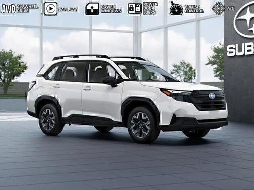 Crystal White Pearl 2026 Subaru Forester Base
