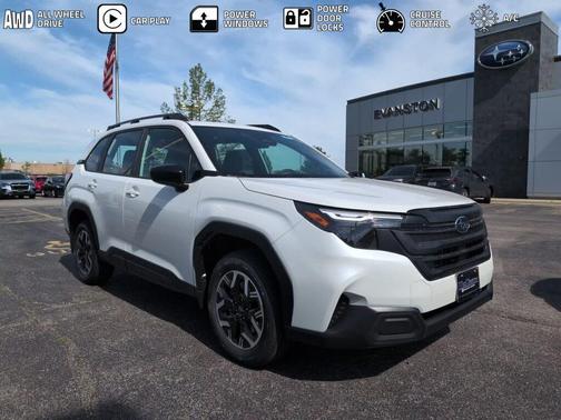 Crystal White Pearl 2026 Subaru Forester Base