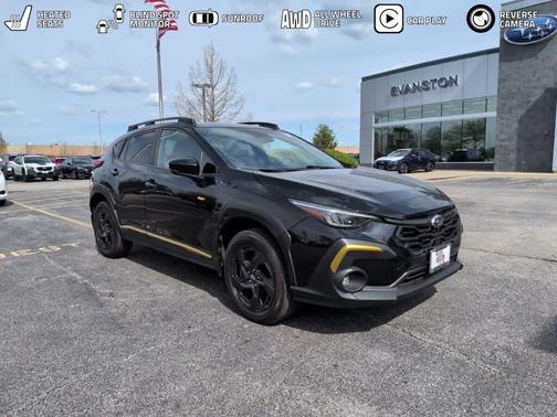 Crystal Black Silica 2024 Subaru Crosstrek Sport