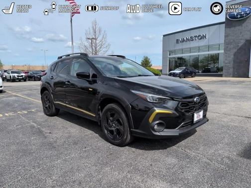 Crystal Black Silica 2024 Subaru Crosstrek Sport