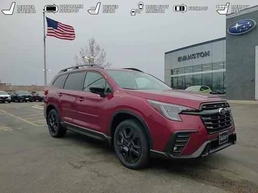 Crimson Red Pearl 2026 Subaru Ascent Onyx Edition Touring 7-Passenger
