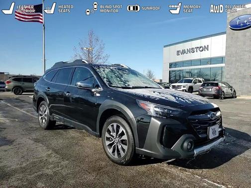 Crystal Black Silica 2023 Subaru Outback Touring XT
