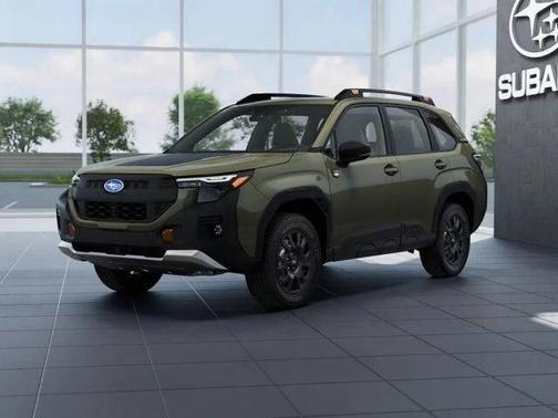 Autumn Green Metallic 2026 Subaru Forester Wilderness