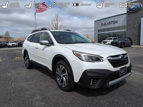 Crystal White Pearl 2021 Subaru Outback Touring XT