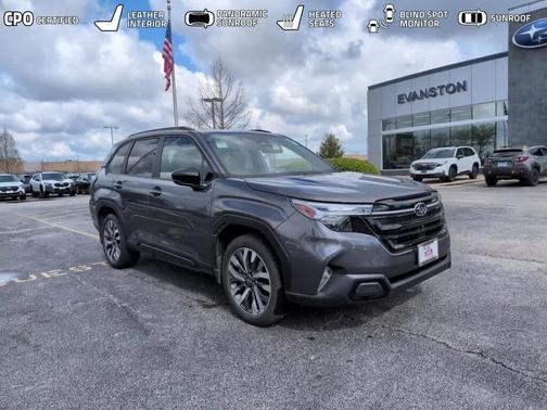 Gray Metallic 2026 Subaru Forester Touring