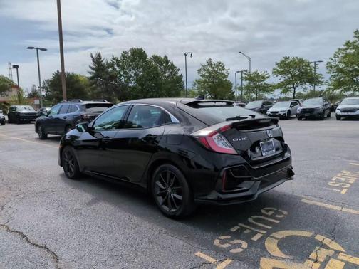 Black 2020 Honda Civic EX