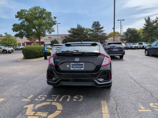 Black 2020 Honda Civic EX
