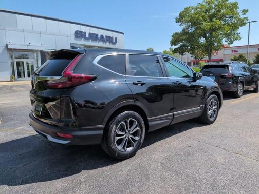 Black 2021 Honda CR-V AWD EX