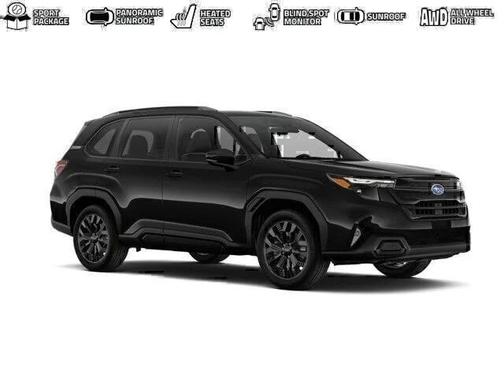 Crystal Black Silica 2026 Subaru Forester Sport