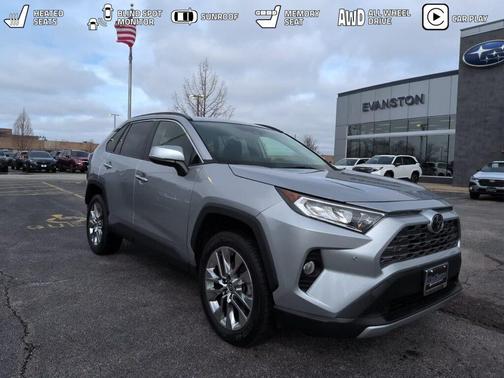 Silver Sky Metallic 2020 Toyota RAV4 Limited